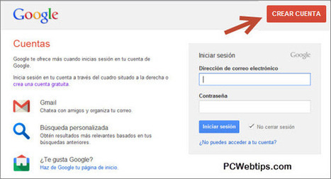 Cómo crear una cuenta en Google 2012 | TIC-TAC_aal66 | Scoop.it