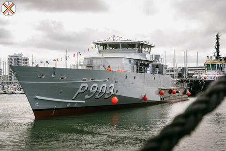 French Shipyard Launches Third Patrol Vessel for Belgian Navy | DEFENSE NEWS | Scoop.it