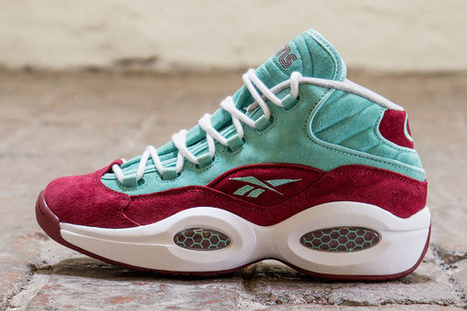 reebok question low marron