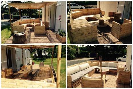 Salon De Jardin / Pallet Garden Set | 1001 Pallets ideas ! | Scoop.it