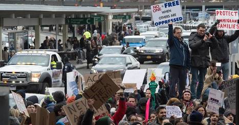 Protests Break Out at U.S. Airports After Trump's Muslim Ban | Celebrities, Politics & More | Scoop.it