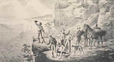 Crossing the Blue Mountains | State Library of New South Wales | Primary history- The Australian Colonies | Scoop.it