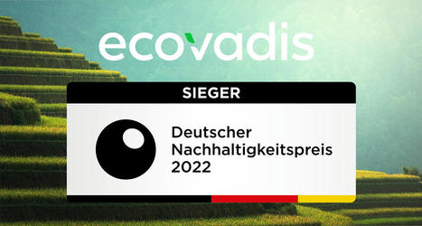 Spotlight auf die Lieferkette: EcoVadis gewinnt Deutschen Nachhaltigkeitspreis 2022 | EcoVadis | EcoVadis in the News - German | Scoop.it