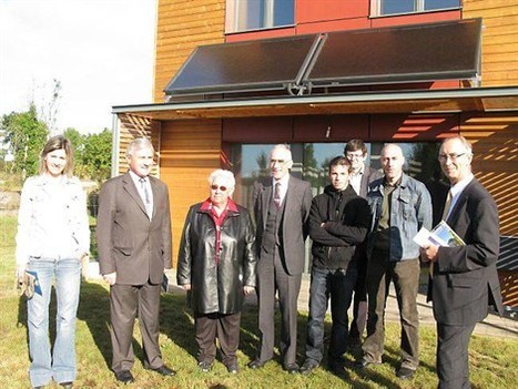 Eco-habitat : inauguration de quatre logements sociaux | ouest-france.fr | Build Green, pour un habitat écologique | Scoop.it