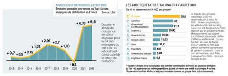 L'inflation a nourri la croissance de la distribution en 2022 | Lait de Normandie... et d'ailleurs | Scoop.it