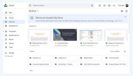 Google Drive tiene una nueva dinámica para ayudarte a organizar los archivos | TIC & Educación | Scoop.it