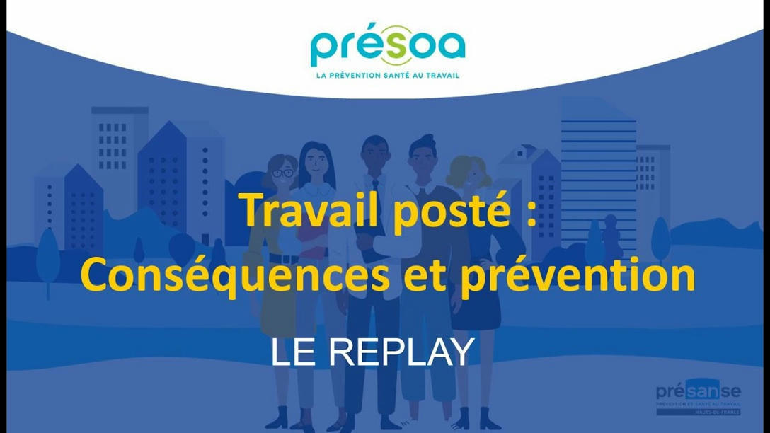 Webinaire "Travail posté cons&eacut...