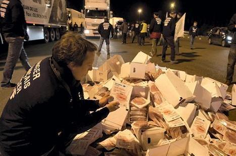 Des &eacute;leveurs de porcs arr&ecirc;tent des camions dans l'Ouest - Ouest-France | Agriculture en Pays de la Loire | Scoop.it