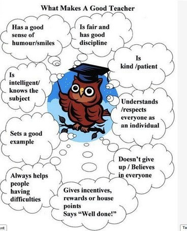 The 9 Attributes of A Good Teacher | A New Society, a new education! | Scoop.it