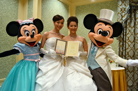 Social Media Embrace Same-Sex Wedding at Tokyo Disneyland | LGBTQ+ Online Media, Marketing and Advertising | Scoop.it