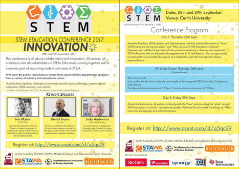STEM Education Conference 2017 | STEM+ [Science, Technology, Engineering, Mathematics] +PLUS+ | Scoop.it