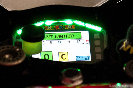 Ducati Corse’s OLED Dash | asphaltandrubber.com | Ductalk: What's Up In The World Of Ducati | Scoop.it