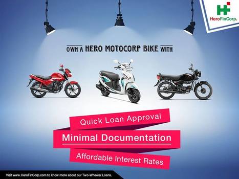 hero two wheeler finance