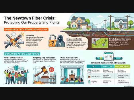 Amazon Fiber Optics Installation "Hit and Run" | Newtown News of Interest | Scoop.it