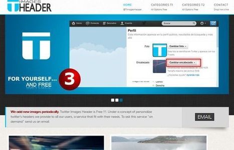 Twitter Images Header, gran colección de imágenes de cabecera para Twitter | Utilización de Twitter la Educación | Scoop.it