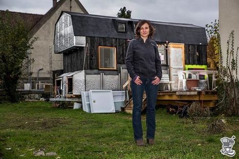 Sophie a construit sa tiny-house 100% récup’ toute seule ! | Build Green, pour un habitat écologique | Scoop.it