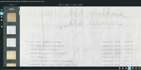 Le Haut-Rhin met en ligne les tables des registres matricules pour les classes 1922 à 1940 | La Bibliothèque de l'École nationale des chartes-PSL vous accompagne dans la préparation aux concours | Scoop.it
