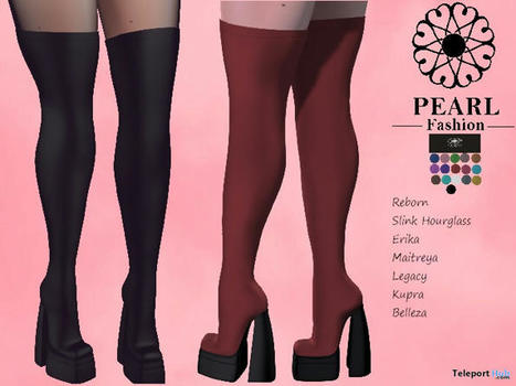 Paris Boots Fatpack April 2024 Gift by Pearl Fashion | Teleport Hub - Second Life Freebies | Second Life Freebies | Scoop.it