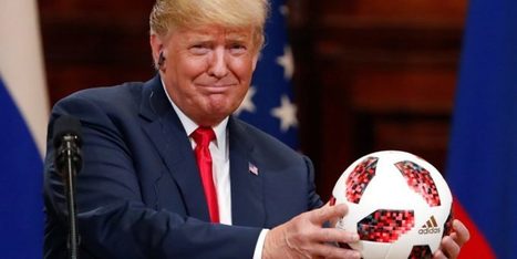 Il s'avère que le ballon de foot que Poutine a offert à Trump contient réellement un émetteur | Meilleure revue de presse de l'univers connu | Scoop.it