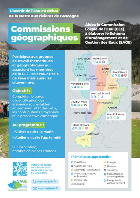 Participez aux Commissions Géographiques Neste et Rivières de Gascogne ! | Vallées d'Aure & Louron - Pyrénées | Scoop.it