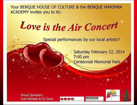 Love is in the Air Concert | Cayo Scoop!  The Ecology of Cayo Culture | Scoop.it