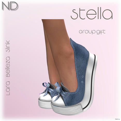 Stella Jeans Shoes April 2024 Group Gift by Nahlani Design | Teleport Hub - Second Life Freebies | Second Life Freebies | Scoop.it