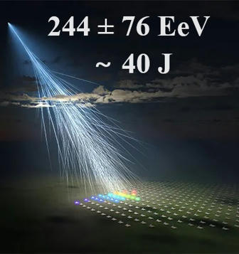 Telescope Array (Utah) observa un rayo cósmico con una energía de 244 ± 76 EeV (∼ 40 J) | Ciencia-Física | Scoop.it