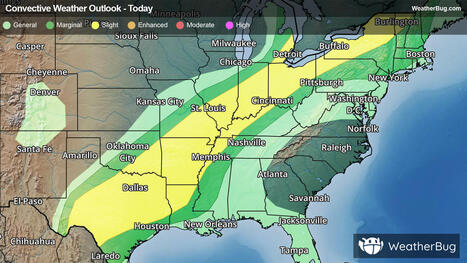 Severe Storms Stretch From the S. Plains to the Northeast - Weatherbug.com | Operation Deimos | Scoop.it