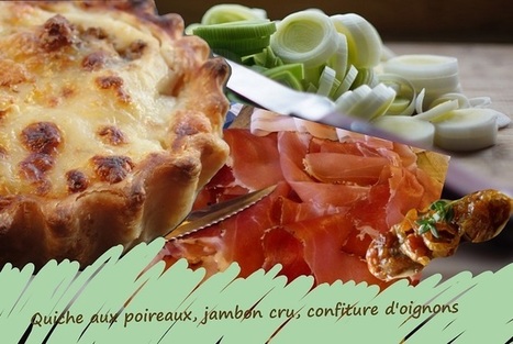 Recette De La Tarte Au Poireaux Jambon Cru Et