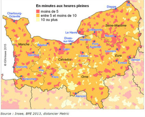 Normandie - Seulement quelques minutes pour accéder aux services du quotidien | Veille territoriale AURH | Scoop.it