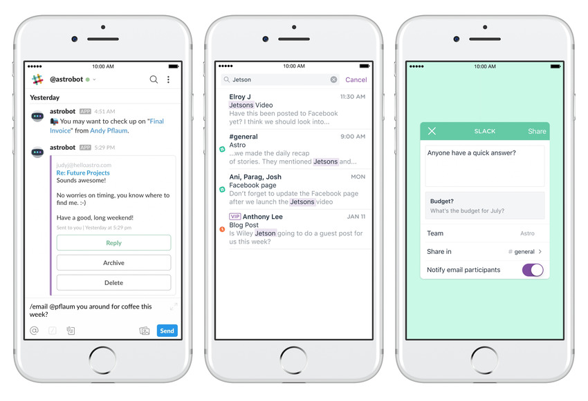 AI email app Astro now works with Alexa and Slack - VentureBeat | The MarTech Digest | Scoop.it