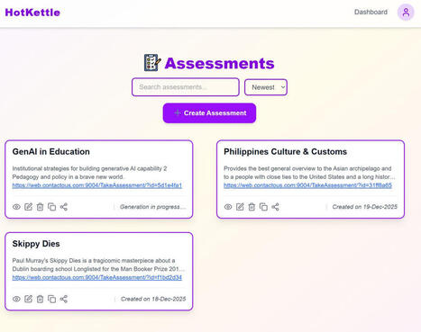 Automated Question Generator for Adaptive Self-Assessments based on Mastery-based Learning | Education 2.0 & 3.0 | Scoop.it