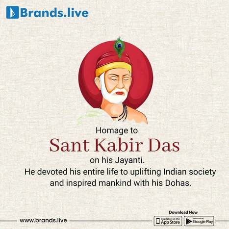 Kabir Das Jayanti: Significance, Kabir Panth, and the Inspiring Life Journey of Sant Kabirdas | Brands.live | Scoop.it