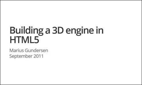 Building a 3D engine in HTML5 | Dev Breakthroughs | Scoop.it