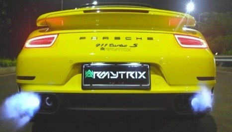 Soundcheck: Armytrix Porsche 991 Turbo S - Motorward | Porsche cars are amazing autos | Scoop.it