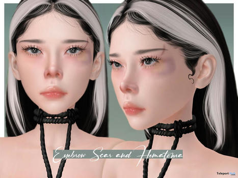 Eyebrow Scar & Hematoma March 2022 Gift by La vie | Teleport Hub - Second Life Freebies | Second Life Freebies | Scoop.it