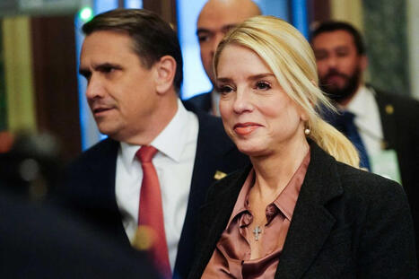 Pam Bondi torpedoes Todd Blanche's story about Trump official's photo on Epstein Island - Raw Story | Operation Phobos | Scoop.it