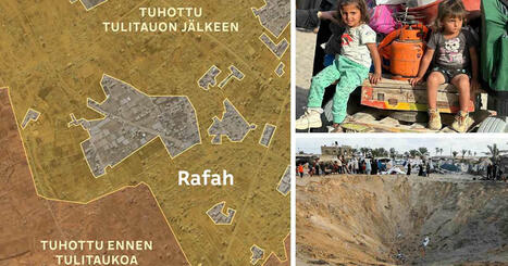 Satelliitti­kuvat näyttävät Gazan täystuhon – tutkijan mukaan Israelin hävitysvimmalla on selkeä syy | Ulkomaat | Yle | 1Uutiset - Lukemisen tähden | Scoop.it