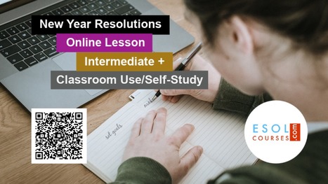 Making and Keeping New Year's Resolutions | Topical English Activities | Scoop.it