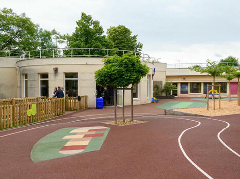 Une cour Oasis à l'école La Chesnaie de Beauchamp | Val-d'Oise : Aménagement et urbanisme | Scoop.it