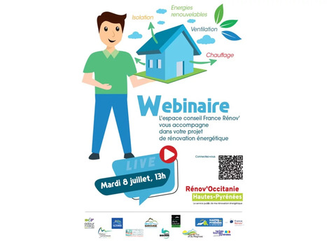 Webinaire sur la rénovation énergétique le 8 juillet à 13h | Vallées d'Aure & Louron - Pyrénées | Scoop.it