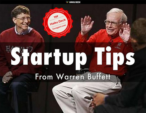 Rich Get Richer: Warren Buffett Tips For Startups @HaikuDeck Lesson | Startup Revolution | Scoop.it
