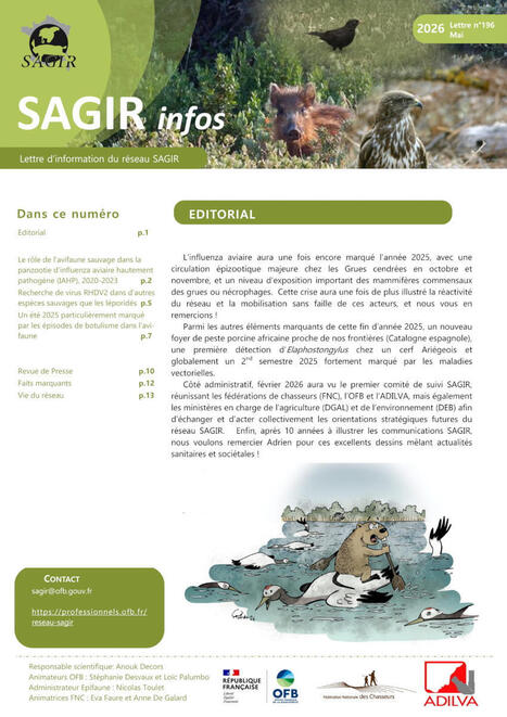 Sagir infos - Lettre n&deg; 196, mai 2026 | Biodiversit&eacute; | Scoop.it