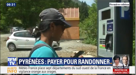 Pyrénées: les promeneurs indignés par l'installation d'horodateurs avant l'accès à un massif | Vallées d'Aure & Louron - Pyrénées | Scoop.it