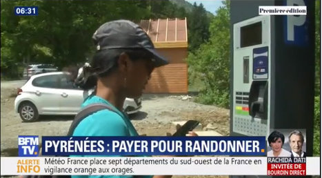 Pyrénées: les promeneurs indignés par l'installation d'horodateurs avant l'accès à un massif | Vallées d'Aure & Louron - Pyrénées | Scoop.it