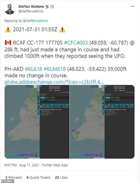 Two planes report 'bright green UFO' flying over Canadian air space | Daily | Strange Ontario | Scoop.it