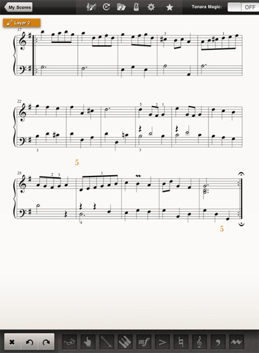 Tonara – App of the Week: Interactive Sheet Music « All My Faves | Blog | @allmyfaves | Music Music Music | Scoop.it