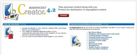 Mobipocket eBook Creator | Best Freeware Software | Scoop.it