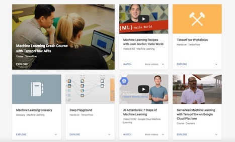 Google lance une plateforme de ressources gratuites sur l'intelligence artificielle | Time to Learn | Scoop.it