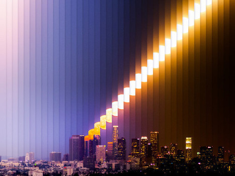 Beautiful Time-Slice and Time-Lapse of the Full Moon Rising Over Los Angeles | Image Effects, Filters, Masks and Other Image Processing Methods | Scoop.it